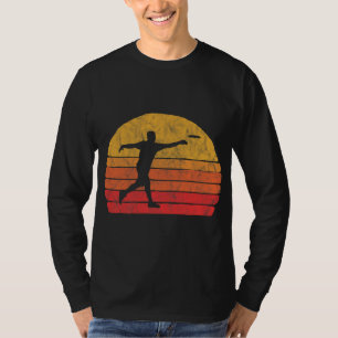 T-shirt Disque Golf Perturbé Retro 80s Style Vintage