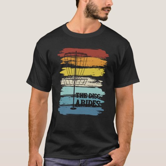 T-shirt Disque Golf Rétro (Devant)