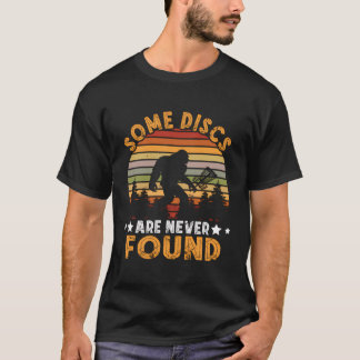 T-shirt Disque Golf Retro Gorilla Certains Disques Jamais 