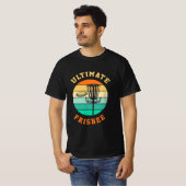 T-shirt Disque Golf Ultimate Frisbee (Devant entier)