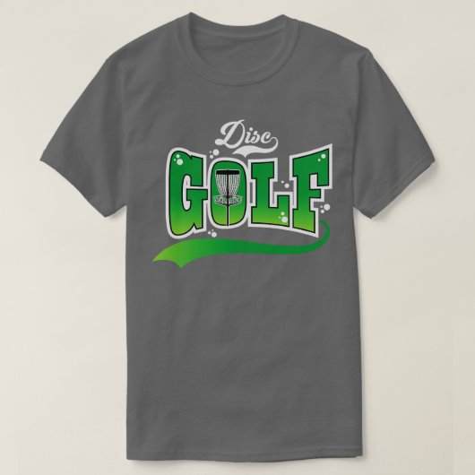 T-shirt Disque Golf Vert (Design devant)
