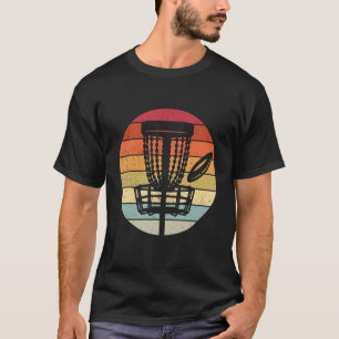 T-shirt Disque Golf Vintage Sport Frisbee Fans Disque Golf