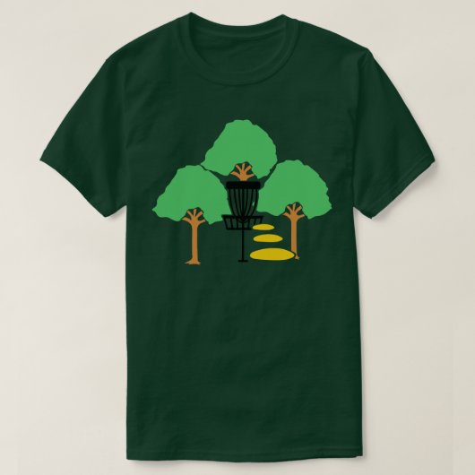 T-shirt Disque Golf Wood 1 (Design devant)