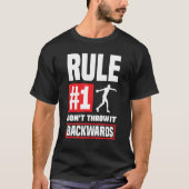 T-shirt Disque Jetant Discus Thrower Track Et Field Rul