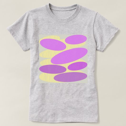 T-Shirt Disque Lavande (Design devant)