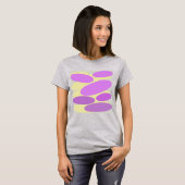 T-Shirt Disque Lavande (Devant entier)