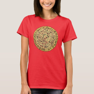 T-shirt Disque Phaistos de Minoan Crète en T-Shir déprimé