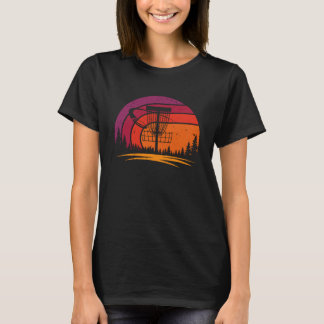 T-shirt Disque Vintage Rétro Golf Frolf Volant Disque Spor