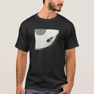 T-shirt Disque vinyle classique en rotation, musique de Hi