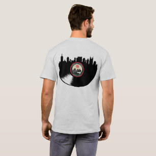 T-shirt Disque vinyle LRN Skyline