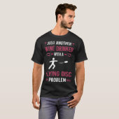 T-shirt Disque Volant Vin Drinker (Devant entier)