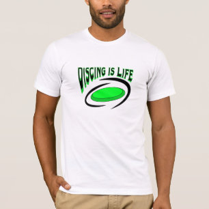 T-shirt Disquer si la vie, golf de disque