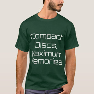 T-shirt Disques compacts