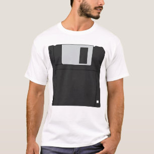 T-shirt Disquette rétro de 3½ pouces nostalgique