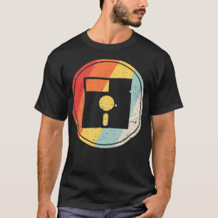 T-shirt Disquette rétro vintage