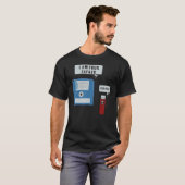 T-shirt Disquette Usb Je Suis Votre Père (Devant entier)