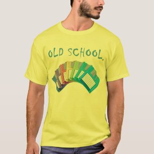 T-shirt disquettes anciennes