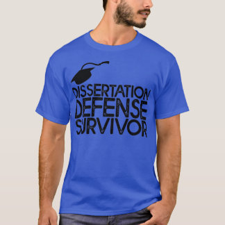 T-shirt Dissertation Survivant de la défense 29