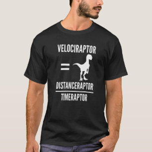 T-shirt Distanceraptor Velociraptor Timeraptor Dinosaur Ma