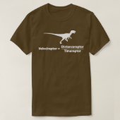 T-shirt DistanceraptorTimeraptor (Design devant)