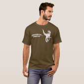 T-shirt DistanceraptorTimeraptor Velociraptor Physique (Devant entier)