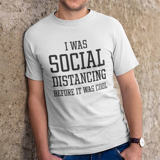 T-shirt Distances sociales