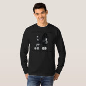 T-shirt Distances Sociales Avec Mon Poodle Black Parti (Devant entier)