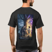 T-shirt Distant Echoes Inner Child Retro Sci-Fi Magic (Dos)