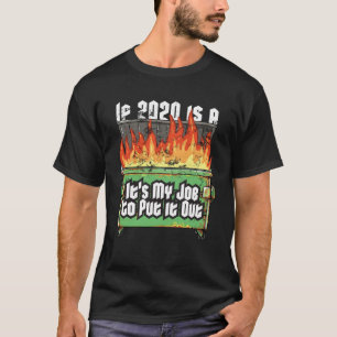T-shirt Distorti Si 2020 Est Un Pompier À Poubelle Garb