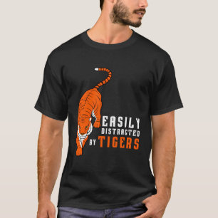 T-shirt Distrait De Tigers Wilderness Safari Big Cats