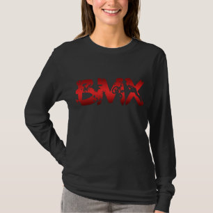 T-shirt Distressed BMX pour hommes femmes enfants et cycli