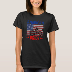T-shirt Distressed Drapeau américain Citation Pr de Americ