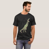 T-shirt Distressed Fishing Trex  Quote fisherman (Devant entier)