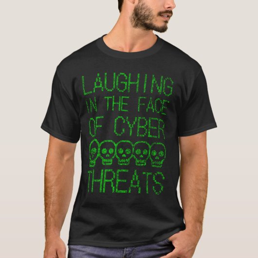 T-shirt Distressed Funny Ethique Hacking Cybersécurité (Devant)
