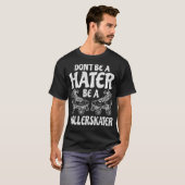 T-shirt Distressed Funny Roller Roller Roller Patineur Lov (Devant entier)