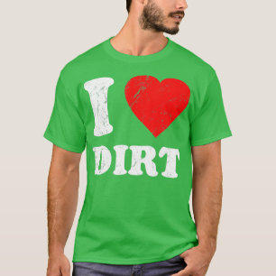 T-shirt Distressed J'aime la saleté