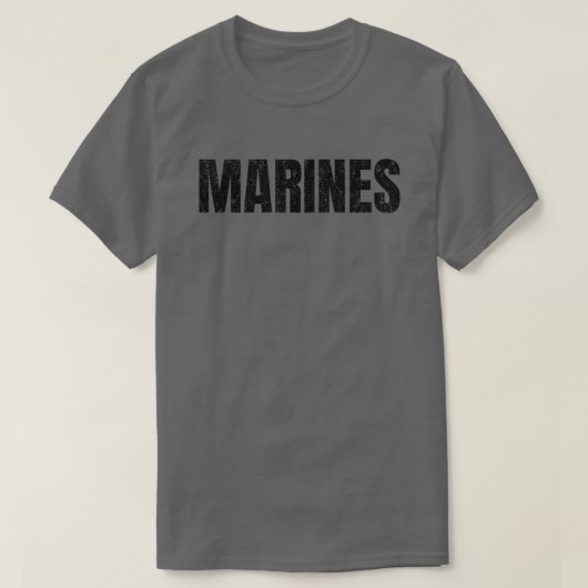 T-shirt Distressed Marines (Design devant)