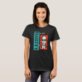 T-shirt Distressed Wanted D B Cooper Sketch Cryptid Urban  (Devant entier)