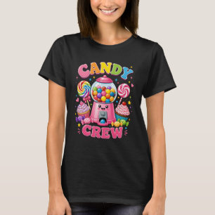T-shirt Distributeur de Boule de Gomme Candy Crew Annivers