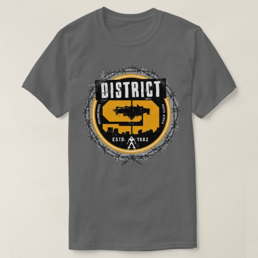 T-shirt District 1 (Design devant)