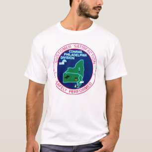 T-shirt District de Philadelphie de chemin de fer de