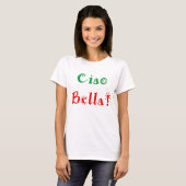 T-shirt d'Italien de Ciao (Devant entier)