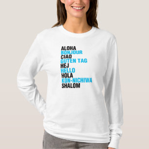 T-shirt Dites bonjour