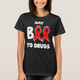T-shirt Dites BOUTIQUE À Drogues Halloween Octobre Semaine