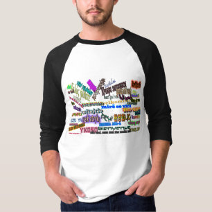 T-shirt Dites le "accueil" dans plus de 30 langues