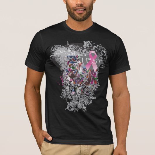 T-shirt Dites-le avec votre coffre (Devant)