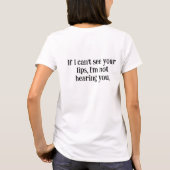 T-shirt Dites-le fort et Fier (Dos)