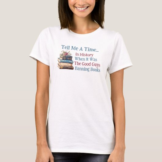 T-shirt Dites-Moi Une Heure Dans L'Histoire... Conception (Devant)