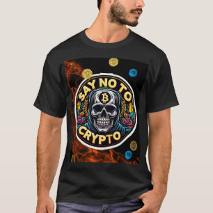 T-shirt Dites non à Crypto