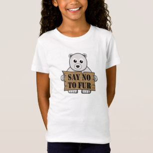 T-Shirt Dites non à Fur